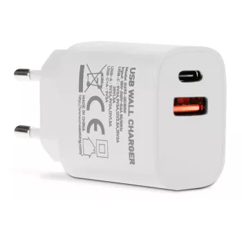 TechniSat Τροφοδοτικό USB-C 20W PD Λευκό (0001/3659)
