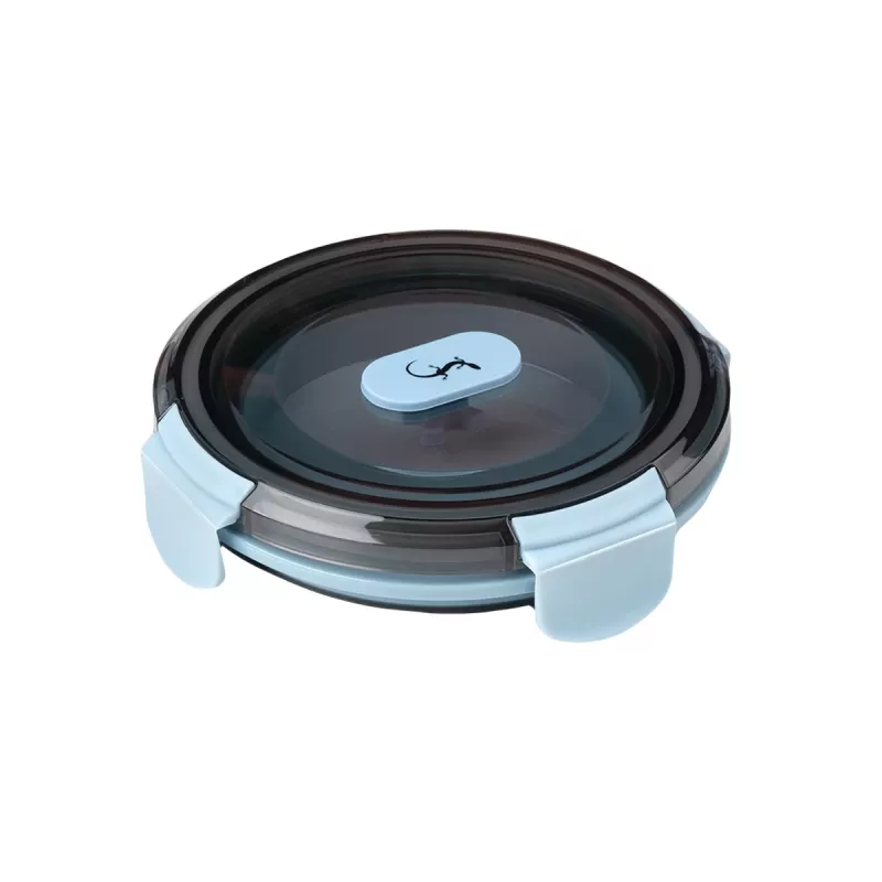 LURCH up & down 240532 Δοχείο αποθήκευσης τροφίμων, 400 ml, ύψος 6,7 cm, μπλε