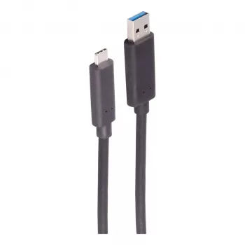 SHIVERPEAKS BS30-38075 Καλώδιο οπτικής ίνας USB-A σε USB-C, 10m, 5Gbps, μαύρο