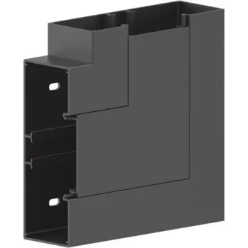 GGK BR 60x170/80-FW γωνία επίπεδη 60x170/80 βαθύ μαύρο PVC 12746