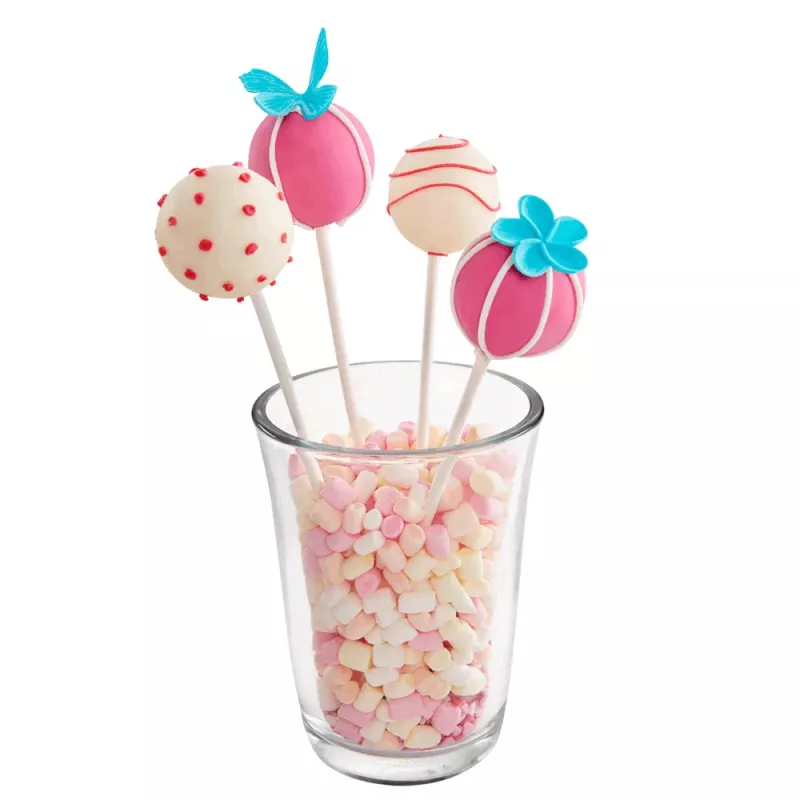 LURCH φόρμα Cake-Pop, σιλικόνης, 20 θέσεις, κόκκινο, 23,0 x 18,5 cm 83027