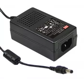 MEAN WELL GST18A24-P1J 24V 0,75A 18W τροφοδοτικό desktop με βύσμα βαρελοειδές 2,1mm
