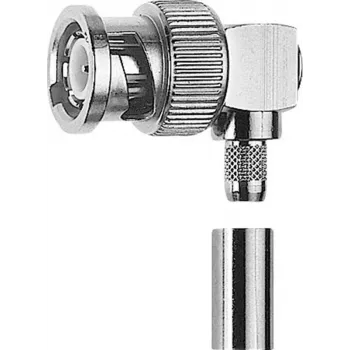 Telegärtner γωνιακό αρσενικό βύσμα BNC crimp 75 Ohm, RG-179B/U, G04 J01002A0027