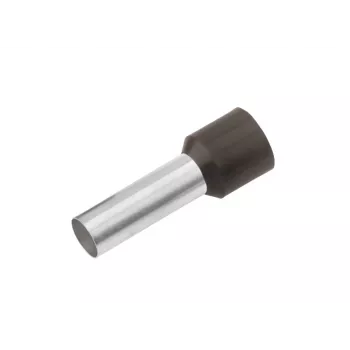 Cimco 187011 Ακροδέκτης 1,5 mm² ημιμονωμένος μαύρος 100 τεμ.
