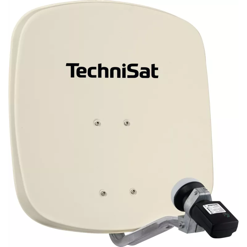 TechniSat Δορυφορικό πιάτο με LNB, ανακλαστήρας 45 cm, αλουμίνιο, Single LNB (1045/8195)