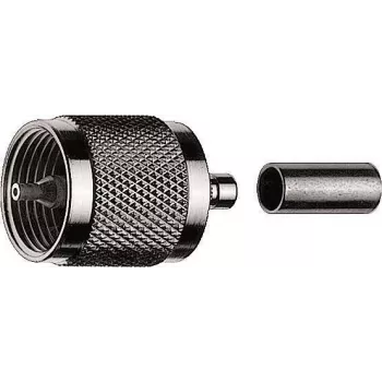 Telegärtner Βύσμα crimp UHF G01 για RG-58 C/U, 50 Ohm, νικέλιο/χρυσός, 1 τεμ. J01040A0001