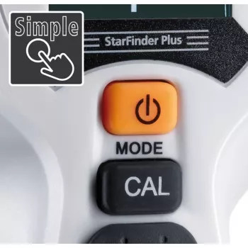 Laserliner StarFinder Plus 080.972E σαρωτής τοίχου και δοκών με ανίχνευση ξύλου, μετάλλου και ηλεκτροφόρων καλωδίων AC