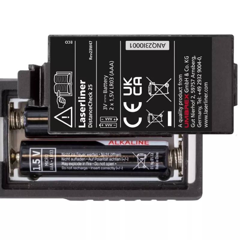 Laserliner DistanceCheck αποστασιόμετρο λέιζερ 25 m (080.805E)