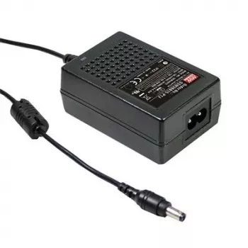 MEAN WELL GSM36B12-P1J 36W ιατρικό τροφοδοτικό desktop 12V 3A, Level VI, 2xMOPP, βύσμα DC 2,1x5,5mm