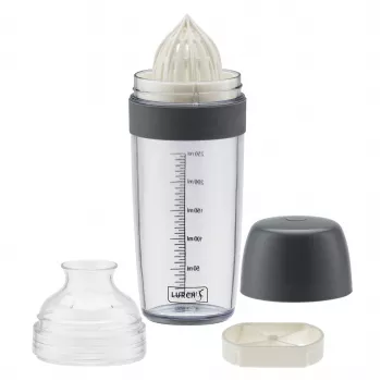 Lurch shaker γκρι 250 ml shaker dressing με κλίμακα μέτρησης 10023