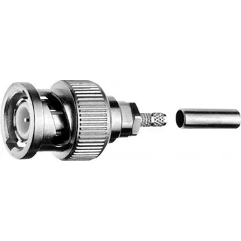 Telegärtner βύσμα καλωδίου BNC crimp G08 50 Ohm, crimp/crimp, Professional, A2914, G08 (RD-316) (J01000B0022)