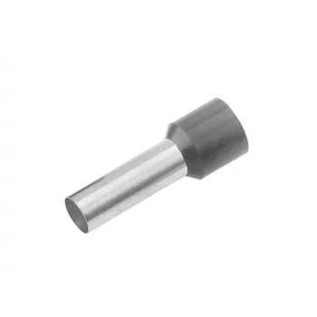 Cimco 187021 ακροδέκτης ημιμονωμένος 4 mm², γκρι, 100 τεμ.