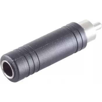 S CONN MAXIMUM CONNECTIVITY ShiverPeaks S/CONN maximum connectivity Προσαρμογέας, RCA βύσμα αρσενικό σε 6,3mm μονοφωνική υποδοχή θηλυκή jack (57005)