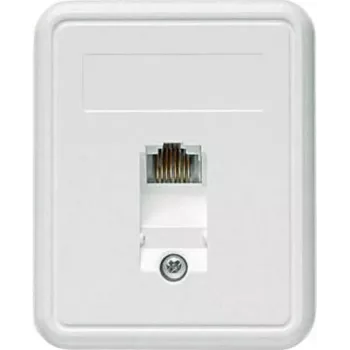 TELEGÄRTNER Πρίζα RJ45 επιτοίχια 1xRJ45 αθωράκιστη, Cat. 5e (A0174)