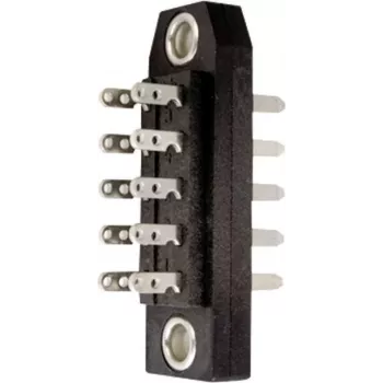 Telegärtner J00046A0906 DIN 41612 Τύπος C Λωρίδα αρσενικών επαφών, 26-πολική, 2 σειρών, βήμα 2,54 mm, ακίδα συγκόλλησης, επιχρυσωμένες επαφές