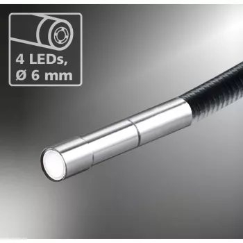 Laserliner Micro Camera ενδοσκοπική βελόνα Ø 6 mm, 1,5 m, φωτισμός LED (082.221A)