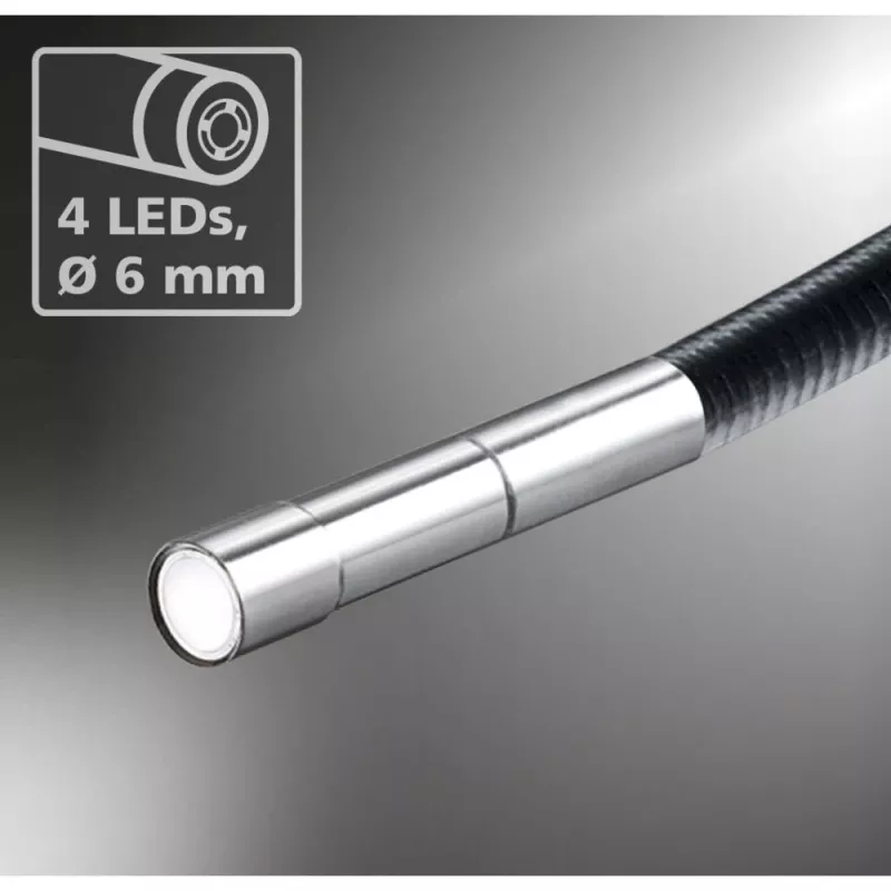 Laserliner Micro Camera ενδοσκοπική βελόνα Ø 6 mm, 1,5 m, φωτισμός LED (082.221A)