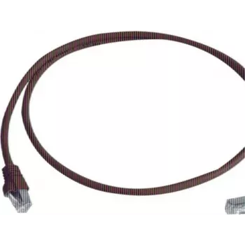 Telegärtner Cat 6A S/FTP καλώδιο patch, 2m, κόκκινο, ένα γωνιακό RJ45 L00001A0157