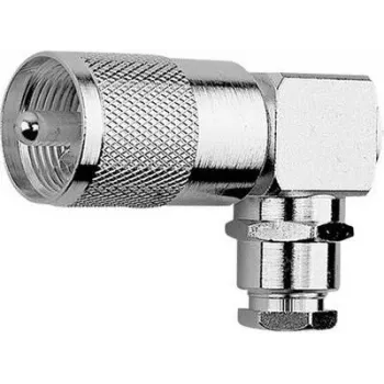 Telegärtner UHF γωνιακό αρσενικό βύσμα για RG-58C/U, RG-223/U, RG-141 A/U, RG-142 B/U (J01040B1201)
