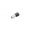 Cimco 187118 ημίμονωτος ακροδέκτης, 1,5 mm², μαύρο, 100 τεμ.