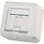 TELEGÄRTNER AMJ-S πρίζα επιτοίχια για 1 module, λευκό H02000A0090