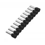 Cimco 187503 Μερικώς μονωμένος ακροδέκτης, 1,5 mm², Μαύρο, 500 τεμ.