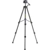 Laserliner FixPod Τρίποδο 155 cm, μέγιστο ύψος εργασίας 155 cm, Αλουμίνιο, Μαύρο 090.132E