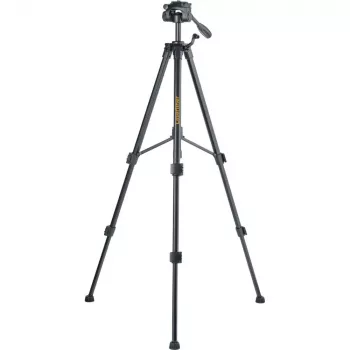 Laserliner FixPod Τρίποδο 155 cm, μέγιστο ύψος εργασίας 155 cm, Αλουμίνιο, Μαύρο 090.132E