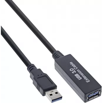Kindermann Καλώδιο επέκτασης USB 3.2 ενεργό 10 m (K-35655A)