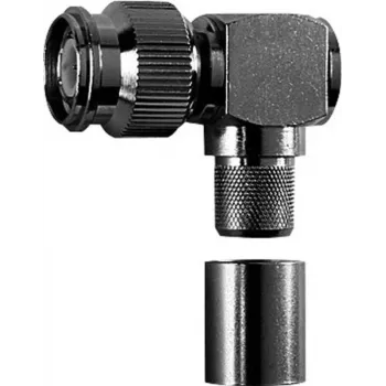 Telegärtner TNC γωνιακό βύσμα αρσενικό crimp, 50 Ohm, RG-213/U, συγκόλληση/crimp, G42 (2,7/7,1), B1812 (J01010A0066)