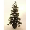 EUROPALMS σετ διακοσμητικών σφαιρών 7 cm, λευκό, 6 τεμ. (83501254)