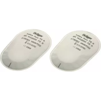 Dräger X-plore Pad P3 R φίλτρο σωματιδίων Bajonett με θήκη, συσκευασία 2 τεμ. 6738011