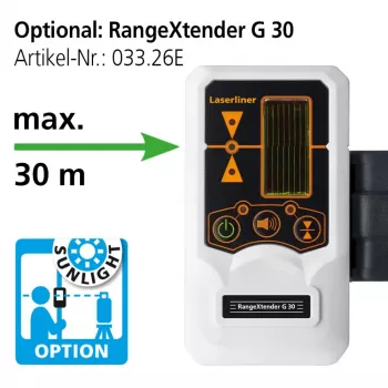 Laserliner SmartCross-Laser GX Λέιζερ Σταυρωτής Γραμμής, 40 m Εμβέλεια 036.730E