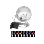 EUROPALMS LED Χιονόμπαλα 15cm, Ice Blue 83501241