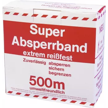 ZUBEHÖR Ταινία Αποκλεισμού Κόκκινο/Λευκό 500m x 75mm (3000596K)