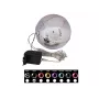 EUROPALMS LED Χιονόμπαλα 15cm, Μαύρο 83501244