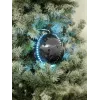 EUROPALMS LED Χιονόμπαλα 15cm, Μαύρο 83501244