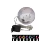 EUROPALMS LED Χιονόμπαλα 15cm, Λιλά 83501248