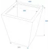 EUROPALMS Leichtsinn Basic-50 Διακοσμητική φιγούρα καφέ γυαλιστερή 50cm 83011870