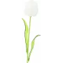 EUROPALMS Crystal Tulip Τεχνητό λουλούδι, λευκό, 61cm, συσκευασία 12 τεμ. (82600204)