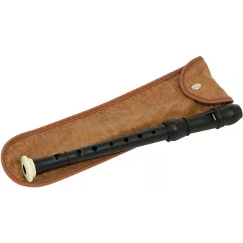 DIMAVERY Φλογέρα piccolo, πλαστικό, μαύρο 26500400