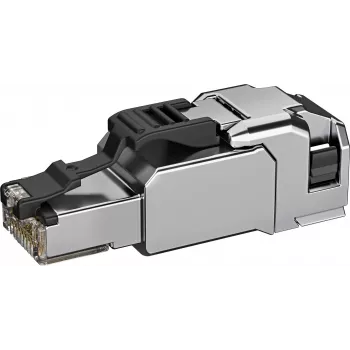 TELEGÄRTNER 100040203 RJ45 Keystone module Cat.6A θωρακισμένο χωρίς εργαλεία IDC