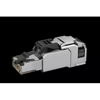 TELEGÄRTNER 100040203 RJ45 Keystone module Cat.6A θωρακισμένο χωρίς εργαλεία IDC