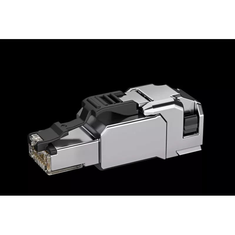 TELEGÄRTNER 100040203 RJ45 Keystone module Cat.6A θωρακισμένο χωρίς εργαλεία IDC
