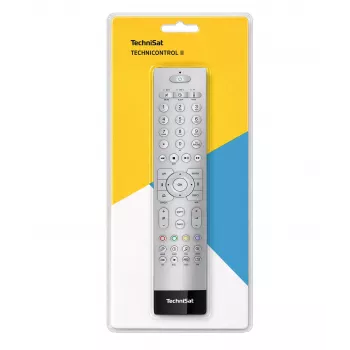TechniSat TechniControl II ALU Ασημί Καθολικό τηλεχειριστήριο (FB Code TV) 0002/3859