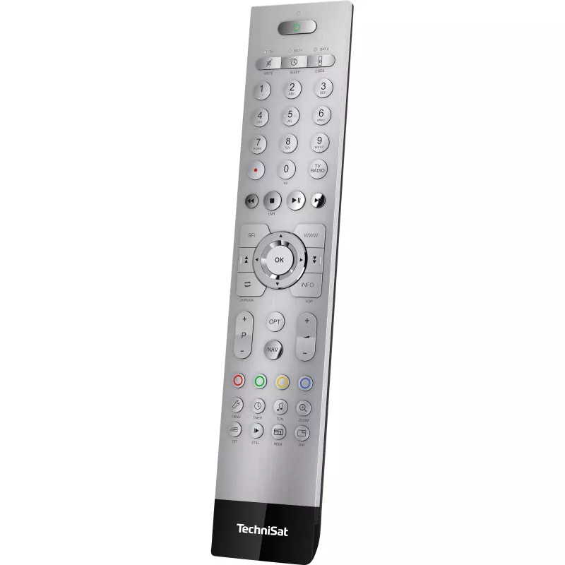 TechniSat TechniControl II ALU Ασημί Καθολικό τηλεχειριστήριο (FB Code TV) 0002/3859