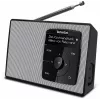 TechniSat DIGITRADIO 2 DAB+ FM Bluetooth Ρολόι ραδιοφώνου Μαύρο/Λευκό 0002/3910