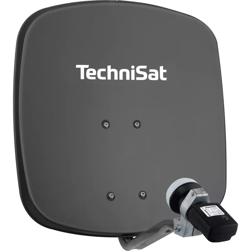 TechniSat Κάτοπτρο SAT με LNB, κάτοπτρο 45 cm, Αλουμίνιο, Single LNB (1345/8195)