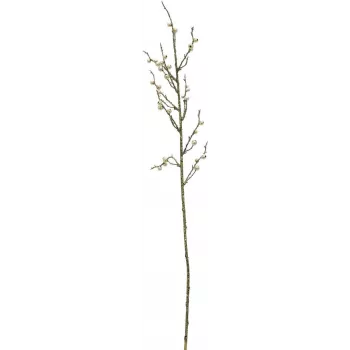 EUROPALMS Χρυσό κλαδί με μούρα με γκλίτερ, 85 cm, συσκευασία 3 τεμ. (83500441)