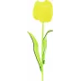 EUROPALMS Crystal Tulip Τεχνητό λουλούδι, Κίτρινο, 61 cm, συσκευασία 12 τεμ. 82600207